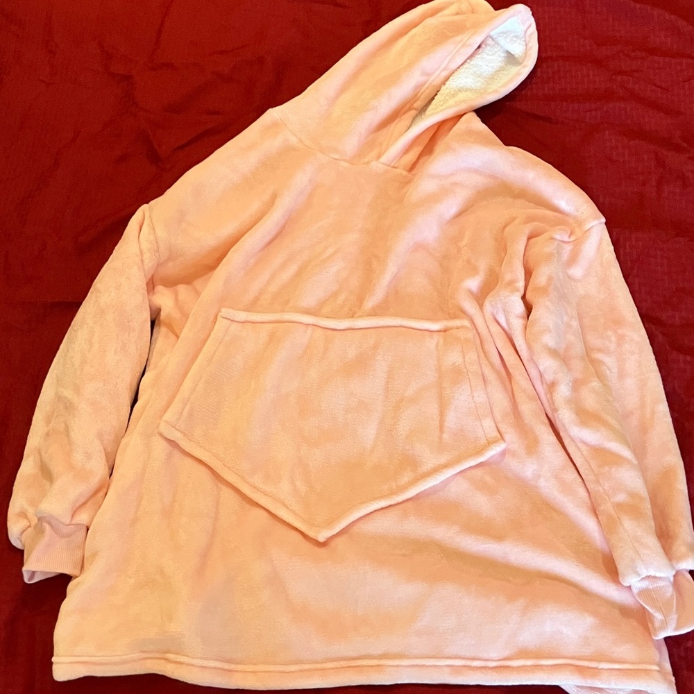 Cozy Pink Hooded Robe